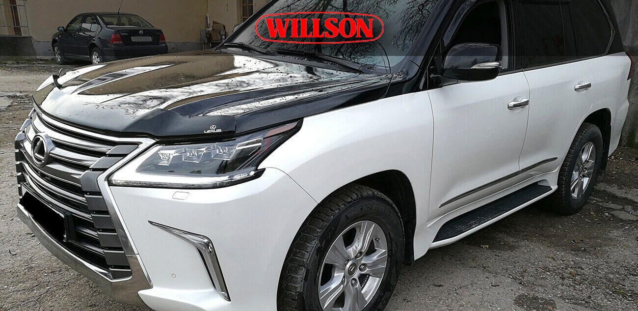 Полироль willson silane guard на автомобиле
